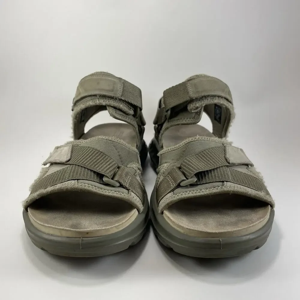 ECCO Exowrap 3 Strap Sport Sandal Active Phorene Mens Size 10-10.5/44 Taupe